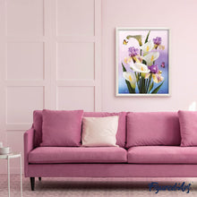 Load image into Gallery viewer, Diamond Painting | Diamond Painting - Aromas and Iris | Diamond Painting Flowers flowers | FiguredArt