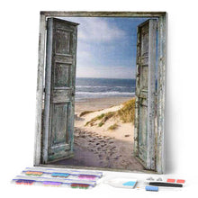 Load image into Gallery viewer, Diamond Painting - Gateway to the Beach 40x50cm canvas already framed