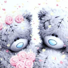 Load image into Gallery viewer, Diamond Painting | Diamond Painting - Two Teddy bears and roses | Diamond Painting Other other | FiguredArt