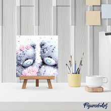Load image into Gallery viewer, Diamond Painting | Diamond Painting - Two Teddy bears and roses | Diamond Painting Other other | FiguredArt