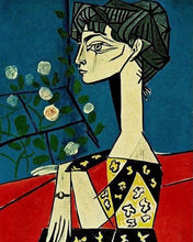 Load image into Gallery viewer, Diamond Painting | Diamond Painting - Women Abstract Profile | Diamond Painting Famous Paintings famous paintings | FiguredArt