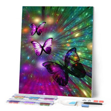Load image into Gallery viewer, Diamond Painting | Diamond Painting - Flight of Butterflies | animals butterflies Diamond Painting Animals | FiguredArt