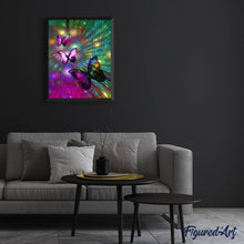 Load image into Gallery viewer, Diamond Painting | Diamond Painting - Flight of Butterflies | animals butterflies Diamond Painting Animals | FiguredArt