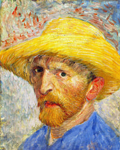 Load image into Gallery viewer, Diamond Painting - Self-Portrait with Straw Hat - Van Gogh