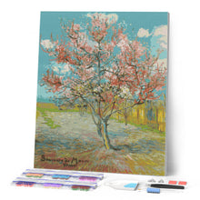 Load image into Gallery viewer, Diamond Painting - The pink peach tree - Van Gogh