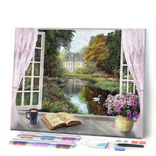 Load image into Gallery viewer, Diamond Painting | Diamond Painting - View of the Castle | castles Diamond Painting Landscapes landscapes | FiguredArt