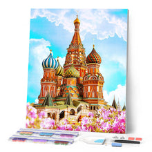 Load image into Gallery viewer, Diamond Painting - St Basil Cathedral 40x50cm canvas already framed