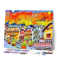 Load image into Gallery viewer, Diamond Painting - Colorful Swiss village