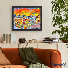 Load image into Gallery viewer, Diamond Painting - Colorful Swiss village