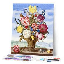 Load image into Gallery viewer, Diamond Painting - Bouquet of flowers - Ambrosius bosschaert