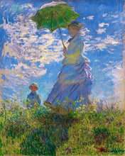 Load image into Gallery viewer, Diamond Painting - The walk - Monet canvas already framed