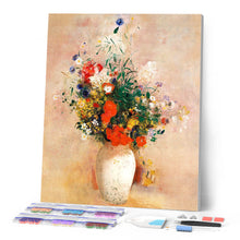 Load image into Gallery viewer, Diamond Painting - Flower vase - Odilon Redon 40x50cm canvas already framed
