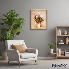 Load image into Gallery viewer, Diamond Painting - Flower vase - Odilon Redon 40x50cm canvas already framed