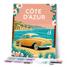 Load image into Gallery viewer, Diamond Painting - Travel Poster Côte d'Azur