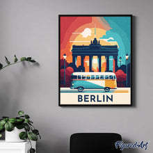 Load image into Gallery viewer, Diamond Painting - Travel Poster Berlin