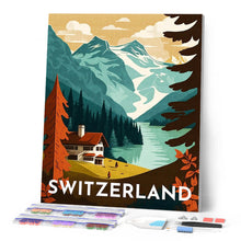 Load image into Gallery viewer, Diamond Painting - Travel Poster Berne
