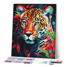 Load image into Gallery viewer, Diamond Painting - Colourful Abstract Leopard