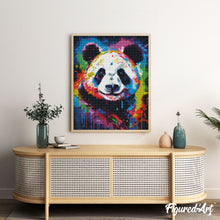 Load image into Gallery viewer, Diamond Painting - Colourful Abstract Panda