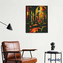Load image into Gallery viewer, Diamond Painting - Art Deco Club canvas already framed