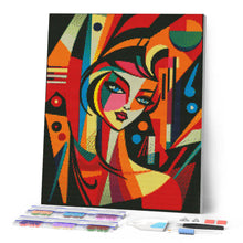 Load image into Gallery viewer, Diamond Painting - Picasso Style Abstract Woman