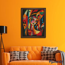 Load image into Gallery viewer, Diamond Painting - Picasso Style Abstract Woman 40x50cm canvas already framed