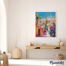 Load image into Gallery viewer, Diamond Painting - Marrakesh Morocco canvas already framed