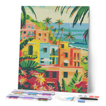 Load image into Gallery viewer, Diamond Painting - Moroccan Seaside City