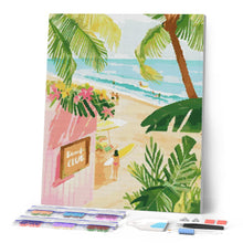 Load image into Gallery viewer, Diamond Painting - Beach Club 40x50cm canvas already framed
