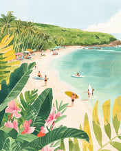 Load image into Gallery viewer, Diamond Painting - Surfing Paradise 40x50cm canvas already framed