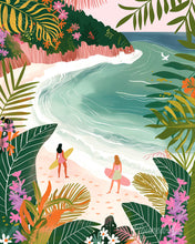 Load image into Gallery viewer, Diamond Painting - Tropical Bay 40x50cm canvas already framed