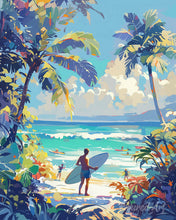 Load image into Gallery viewer, Diamond Painting - Sunny Beach Day