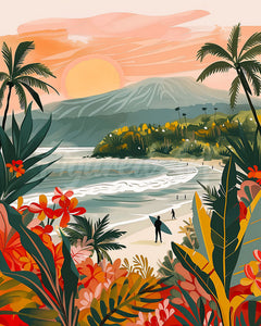 Diamond Painting - Tropical Beach