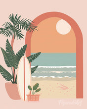 Load image into Gallery viewer, Diamond Painting - Archway to the Sea 40x50cm canvas already framed