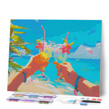 Load image into Gallery viewer, Diamond Painting - Beach Toast 40x50cm canvas already framed