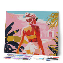 Load image into Gallery viewer, Diamond Painting - Summer Walk 40x50cm canvas already framed