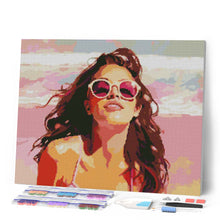 Load image into Gallery viewer, Diamond Painting - Beachside Joy 40x50cm canvas already framed