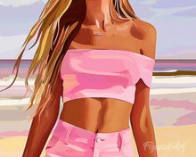 Load image into Gallery viewer, Diamond Painting - Sea, Sand and Style