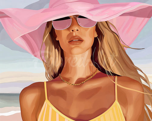 Diamond Painting - Sunny Day Charm 40x50cm canvas already framed