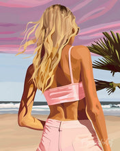 Load image into Gallery viewer, Diamond Painting - Beauty at Dusk 40x50cm canvas already framed