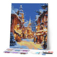 Load image into Gallery viewer, Diamond Painting - Christmas Illuminated Village