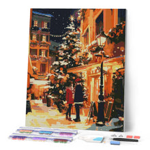 Load image into Gallery viewer, Diamond Painting - Christmas Couple in the City
