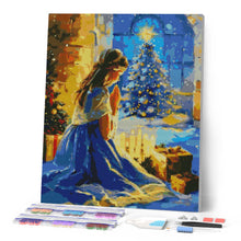 Load image into Gallery viewer, Diamond Painting - Christmas Eve Prayer