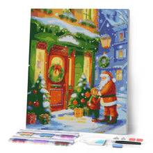 Load image into Gallery viewer, Diamond Painting - Santa's Greeting