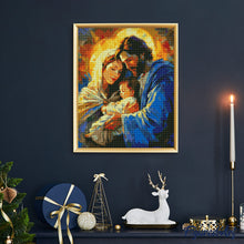 Load image into Gallery viewer, Diamond Painting - Holy Family canvas already framed