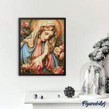 Load image into Gallery viewer, Diamond Painting - Blessed Virgin Mary canvas already framed