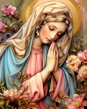 Load image into Gallery viewer, Diamond Painting - Blessed Virgin Mary canvas already framed