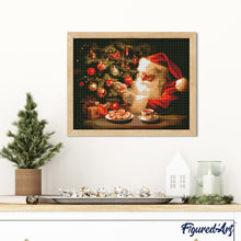 Load image into Gallery viewer, Diamond Painting - Jolly Santa's Evening canvas already framed