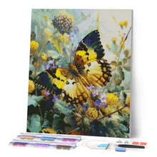 Load image into Gallery viewer, Diamond Painting - Janetta Forester Butterfly canvas already framed