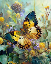 Load image into Gallery viewer, Diamond Painting - Janetta Forester Butterfly canvas already framed