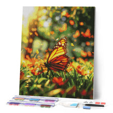 Load image into Gallery viewer, Diamond Painting - Butterfly in the Meadow
